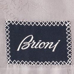 مملوكة مسبقًا بذلة رجالي بريوني بالاتينو رصاصي L