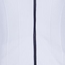 Brioni Men's White Rib Knit Cardigan M