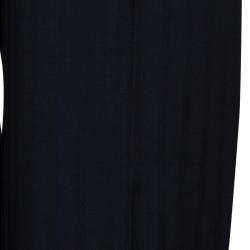 مملوكة مسبقًا Brioni Navy Blue and Black Striped Suit S