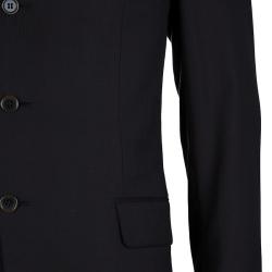 مملوكة مسبقًا بذلة بريوني بني داكن مخططة M