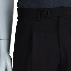 مملوكة مسبقًا بذلة بريوني بني داكن مخططة M