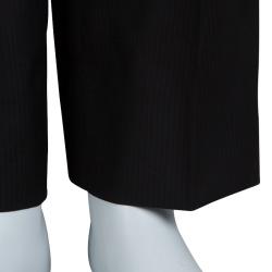 مملوكة مسبقًا بذلة بريوني بني داكن مخططة M