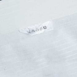 Pre Owned Brioni White Striped Long Sleeve Buttondown Shirt M