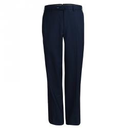 مملوكة مسبقًا بذلة بريوني صوف أزرق مقلمة L