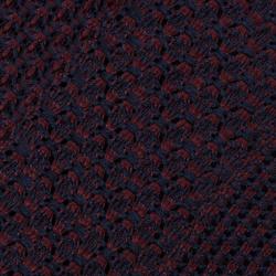 Pre Owned Burberry Red Woven Silk Tie