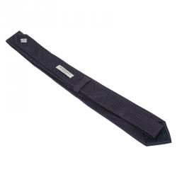 Pre Owned ربطة عنق بربري حرير أرجواني