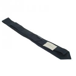 Pre Owned Burberry Black Silk Tie