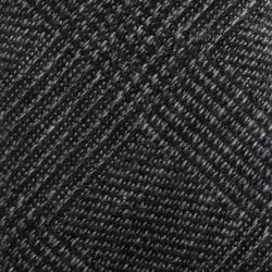 Pre Owned Burberry Grey Cashmere, Wool & Silk Blend Slim Cut Tie