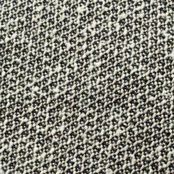 Pre Owned Burberry Light Grey Melange Textured Raw Silk Euston Tie