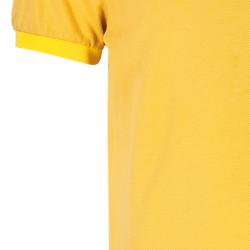 Pre Owned تيشيرت بربري بيكيه بولو قطن أصفر للرجال XL