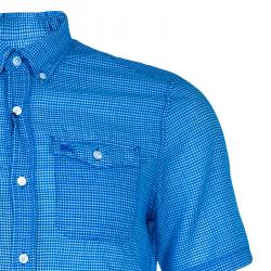 Pre Owned Burberry Men's Blue Check Shirt M