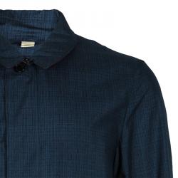 Burberry Men's Printed Silk Car Coat L