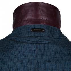 Burberry Men's Printed Silk Car Coat L