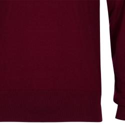 Pre Owned Burberry Crimson Cashmere Crewneck Sweater L