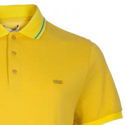Pre Owned Burberry Men's Yellow Polo Shirt XXL 
