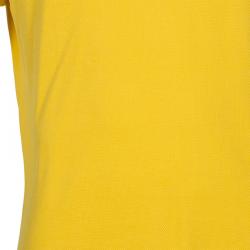Pre Owned Burberry Men's Yellow Polo Shirt XXL 