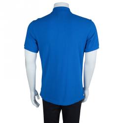 مملوكة مسبقًا Burberry Brit Blue Classic Polo T-Shirt M