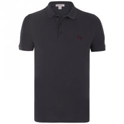 مملوكة مسبقًا Burberry Brit Grey Short Sleeve Polo Shirt L