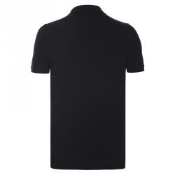 Pre Owned تي شيرت بولو بربري بريت أكمام قصيرة أسود M