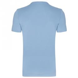 مملوكة مسبقًا Burberry Brit Light Blue Crew Neck Cotton Tshirt M