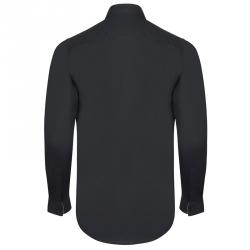 Pre Owned قميص بربري بريت تفاصيل كاروهات نوفا قطن أسود L