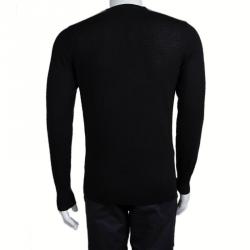 Burberry Brit Black Novacheck Patch Detail Sweater M