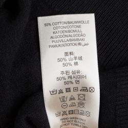 Burberry Brit Black Novacheck Patch Detail Sweater M