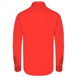 مملوكة مسبقًا قميص بربري بريت قطن تفاصيل نوفاشيك أحمر M