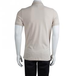 مملوكة مسبقًا Burberry Brit Beige Polo T- Shirt S