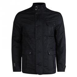 Burberry Black Diamond Quilted Jacket M