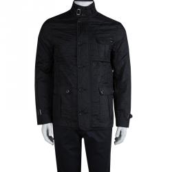 Burberry Black Diamond Quilted Jacket M