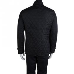Burberry Black Diamond Quilted Jacket M