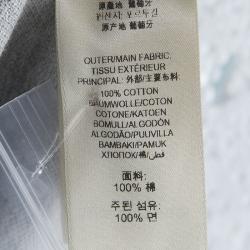 Pre Owned تي شيرت بولو بربري رصاصي ياقة متباينة XXL