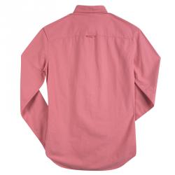 مملوكة مسبقًا قميص بربري بريت كارمل قطن وردي أكمام طويلة XS