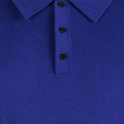 Pre Owned Burberry Brit Bright Lapis Blue Polo T-Shirt XXL