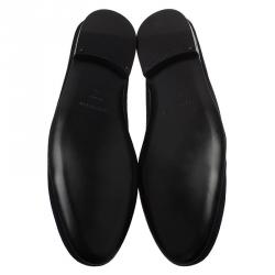 Burberry Dark Blue Suede Dalwood Loafers Size 44