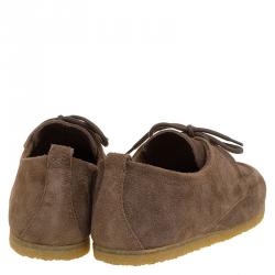 Burberry Brown Suede Tobias Loafers Size 43