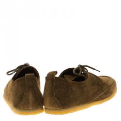 Burberry Brown Suede Tobias Loafers Size 44