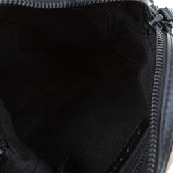 Burberry Beige/Black Classic Check Coated Canvas Equestrian Crossbody Bag