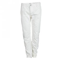 Burberry London White Regular Fit Steadman Jeans L