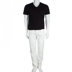 Burberry London White Regular Fit Steadman Jeans L