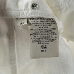 Burberry London White Regular Fit Steadman Jeans L