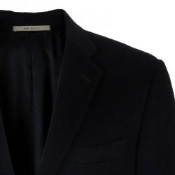 Pre Owned Burberry Men's Black Wool Blazer L