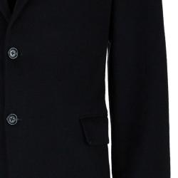 Pre Owned Burberry Men's Black Wool Blazer L