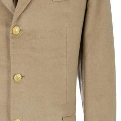 Pre Owned Burberry Men's Beige Wool Blazer EU 54