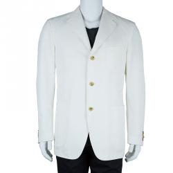 Pre Owned Burberry London Men's White Blazer L