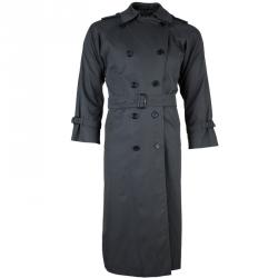 Pre Owned Burberry Prorsum Men's Grey Double-Breasted Trenchcoat S