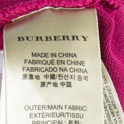 مملوكة مسبقًا Burberry Brit Men's Pink Polo Shirt L