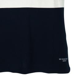 Pre Owned تيشيرت بربري بريت مخطط للرجال XL