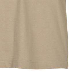 Pre Owned Burberry Men's Beige Novacheck Detail T-Shirt XL